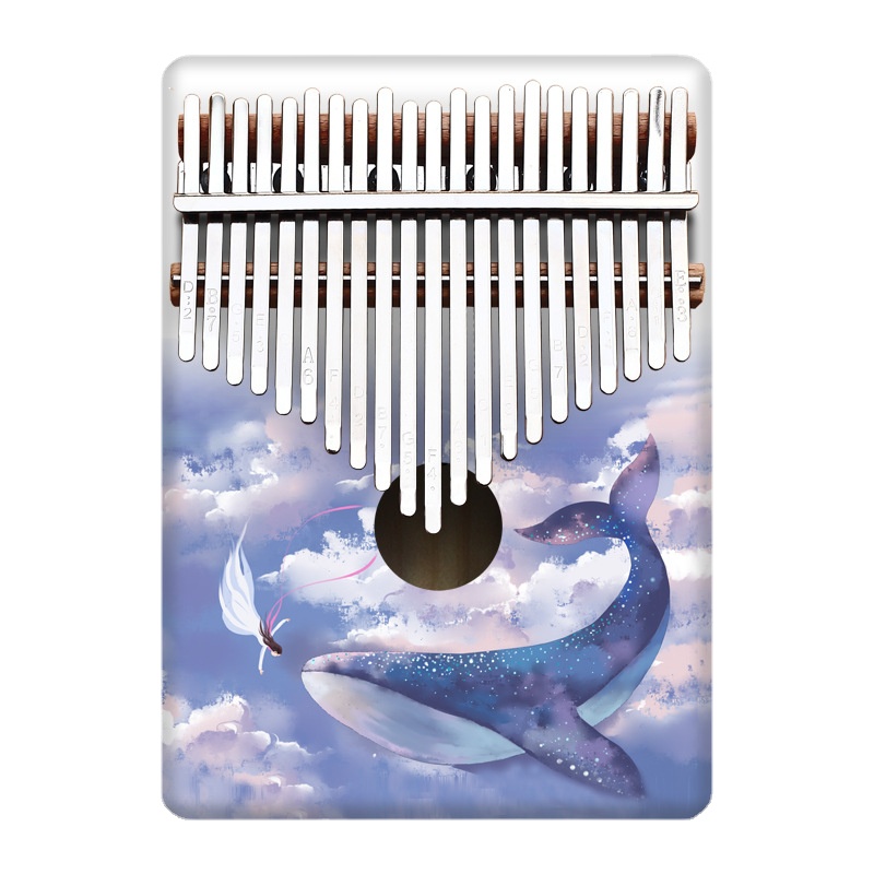 A Musical Instrument With Keys - Kalimba de 21 teclas para niños,