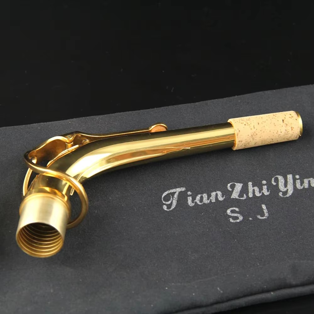 Musical Instrument Logo - Saxofón Alto con Logotipo Personalizable, Cuello