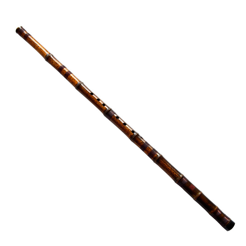 Musical Instrument In Chinese - Flauta Vertical de Bambú Morado YPXD