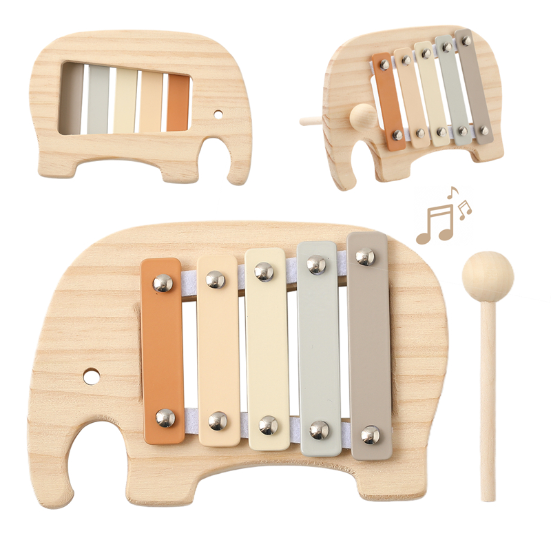 Musical Instruments Cartoon - Juguete Montessori para bebé, instrumento de