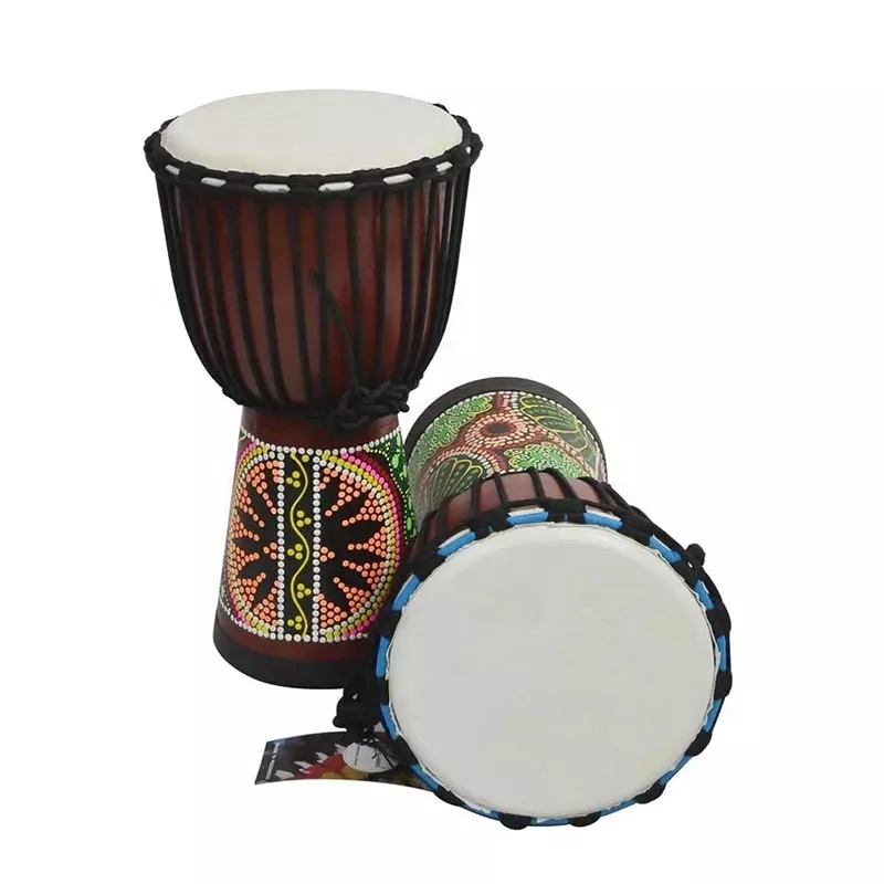 Musical Instrument Logo - Tamaño adulto Tambor Djembe africano de