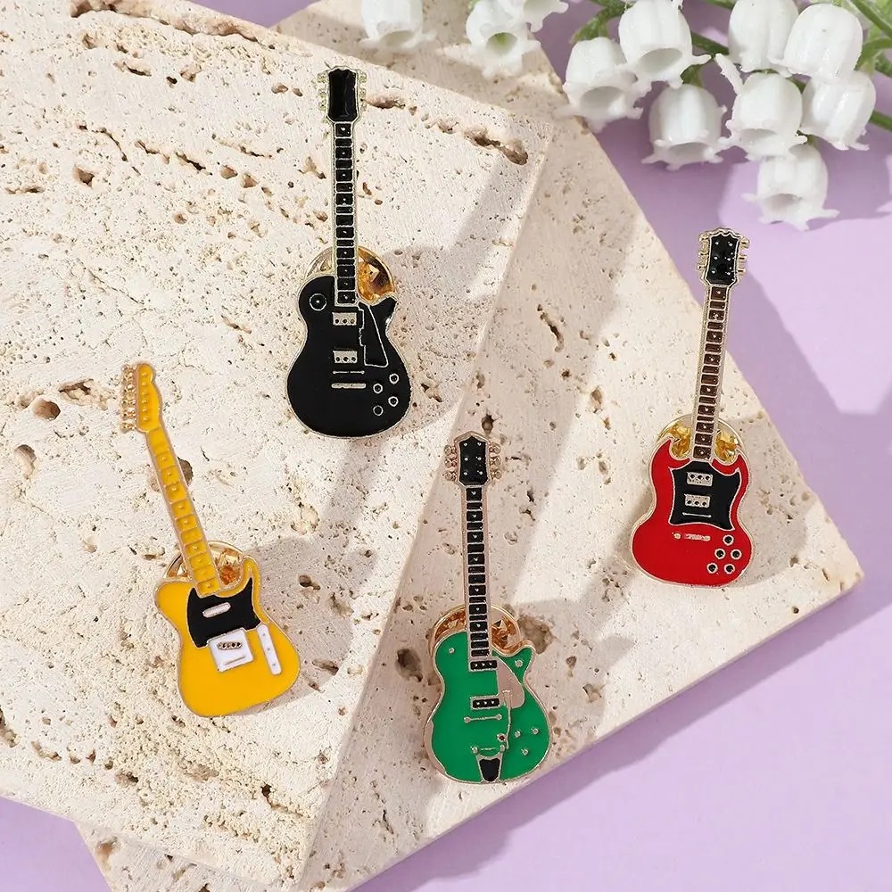 1/2/4 Uds. Broche de guitarra  - Musical Instrument Jewelry reseña y precio