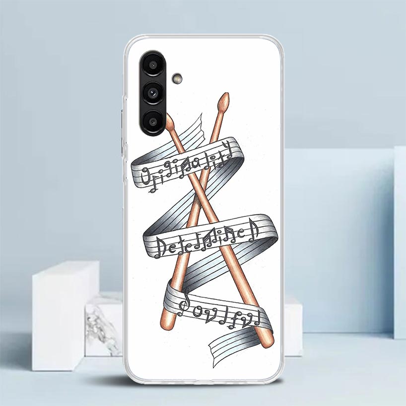 Funda para Teléfono con Diseño - Musical Instrument Logo reseña y precio