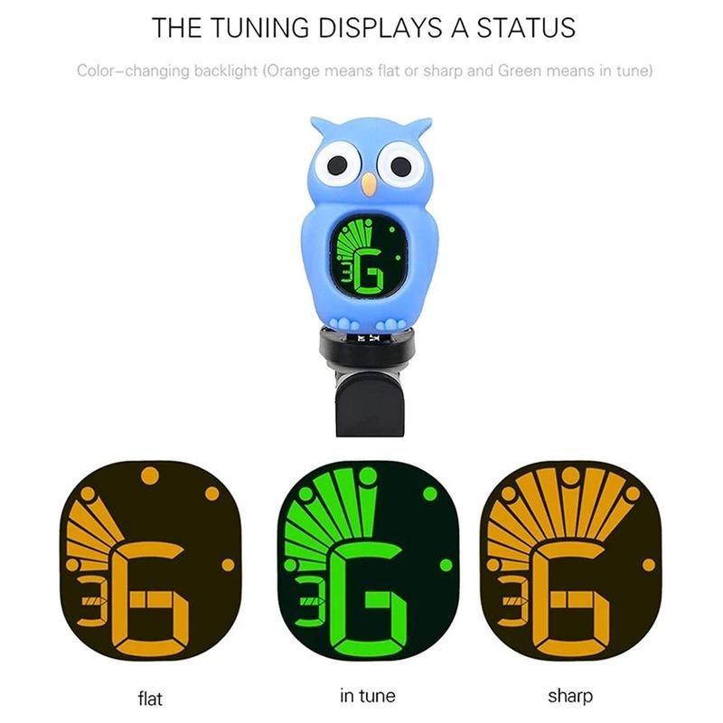 Afinador de guitarra eléctrica - Musical Instruments Cartoon reseña y precio