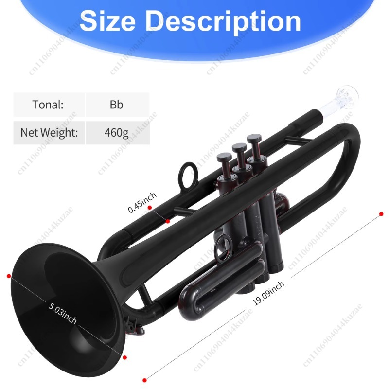Trompeta de plástico B-flat y  - Musical Instrument Fagot reseña y precio