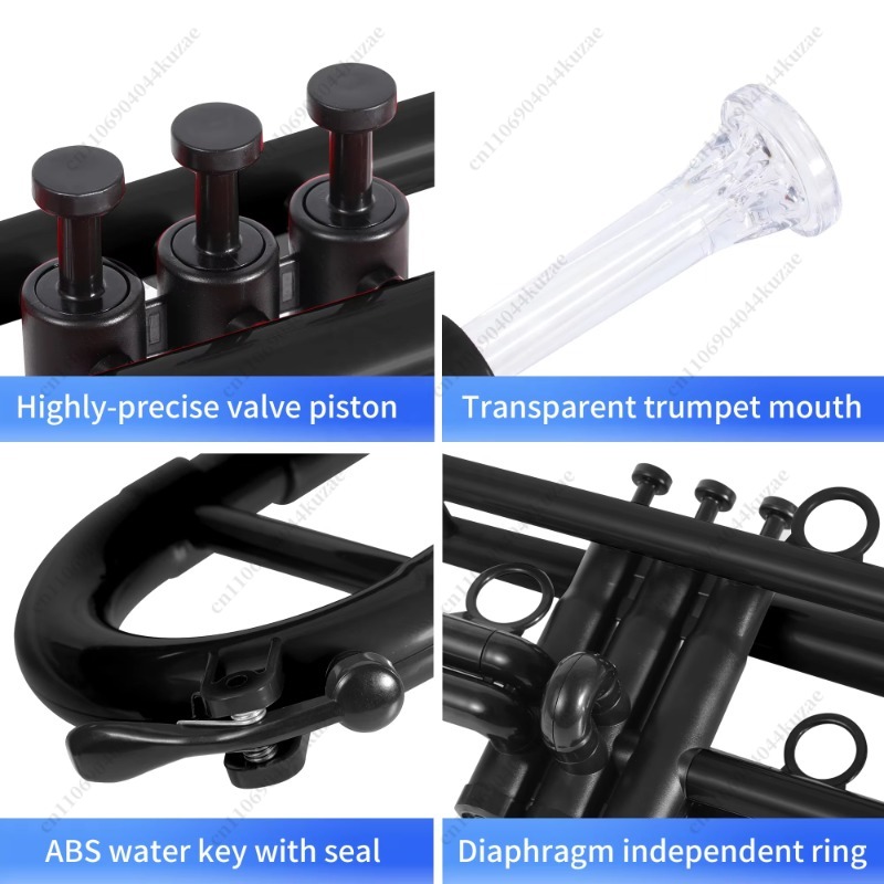 Trompeta de plástico B-flat y  - Musical Instrument Fagot reseña y precio