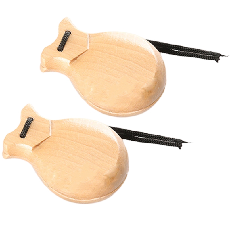 Castanets españoles de madera  - Musical Instrument Clapper reseña y precio