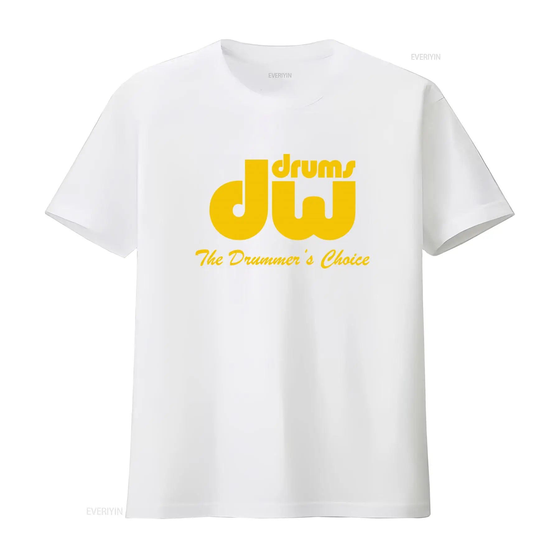 Camiseta con logotipo de DW Dr - Musical Instrument Logo reseña y precio