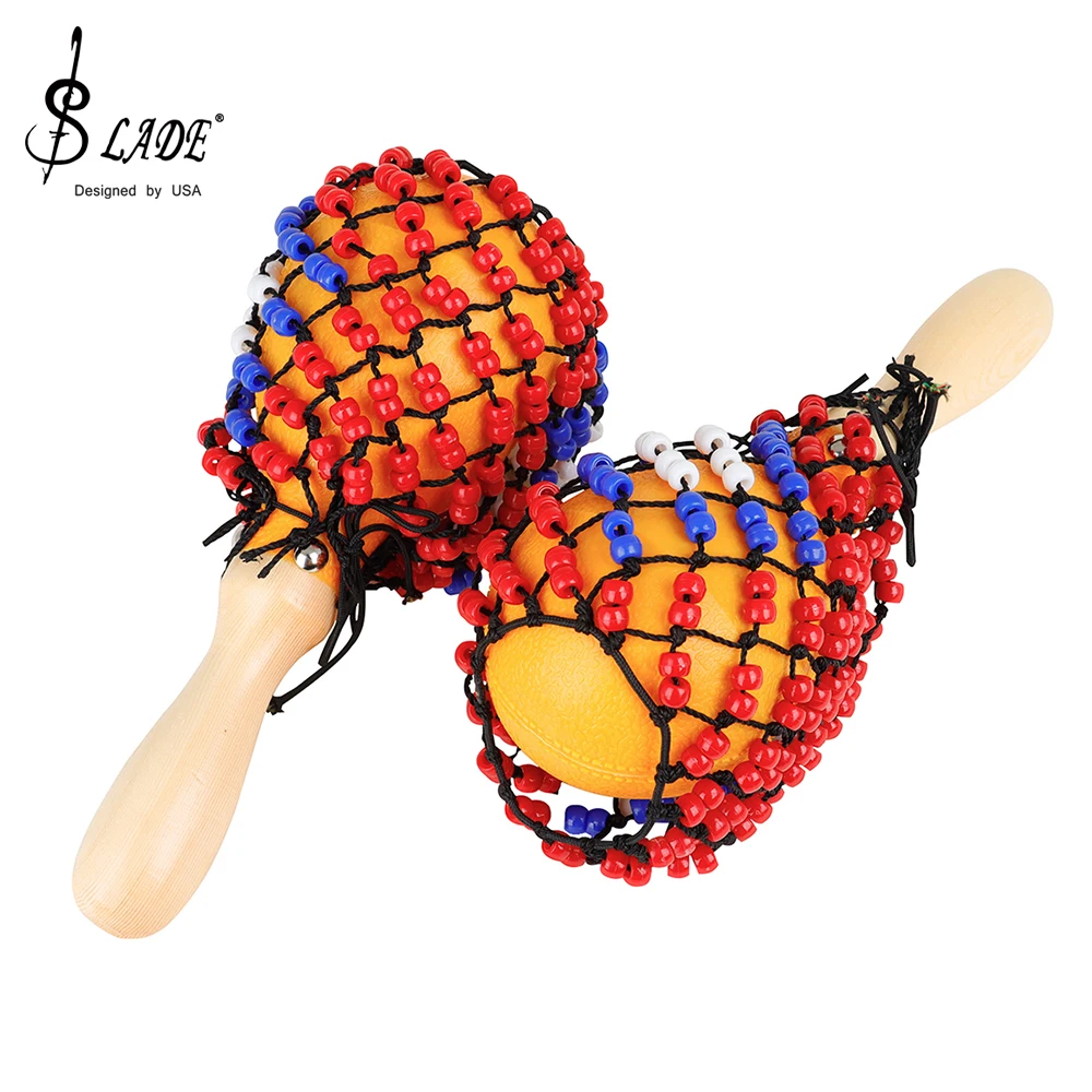 1 Par de Maracas de Perlas con - Musical Instrument Net reseña y precio