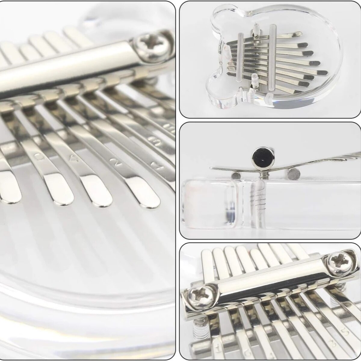 Miwayer 8 teclas Mini Kalimba  - A Musical Instrument With Keys reseña y precio