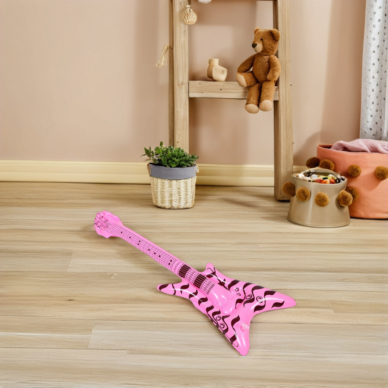 Guitarra Inflable de Rock and  - Musical Instrument Blow reseña y precio