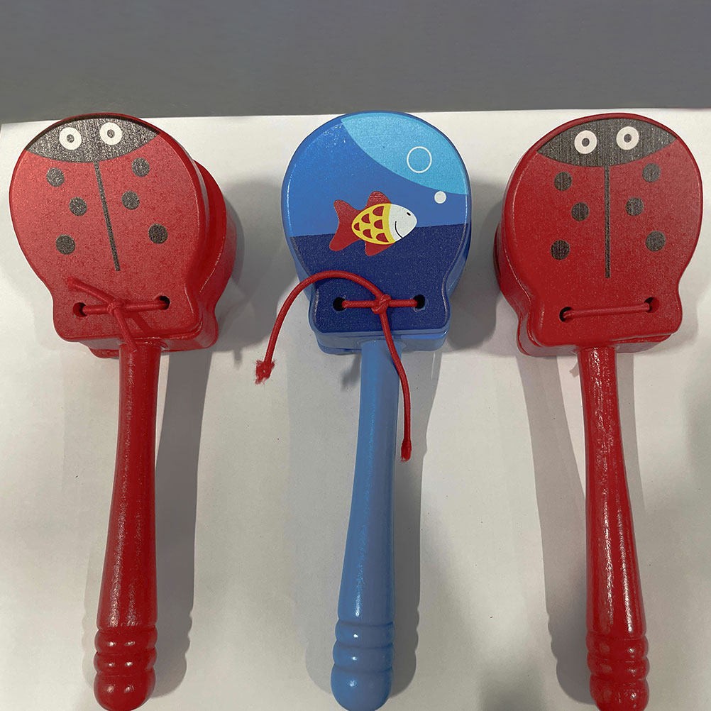 Castañuelas de madera para beb - Musical Instrument Clapper reseña y precio
