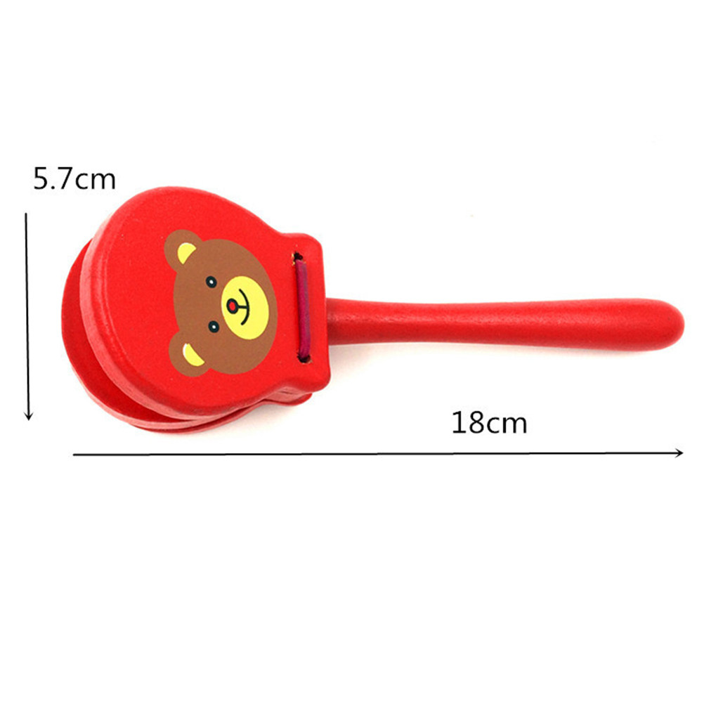 Castañuelas de madera para beb - Musical Instrument Clapper reseña y precio