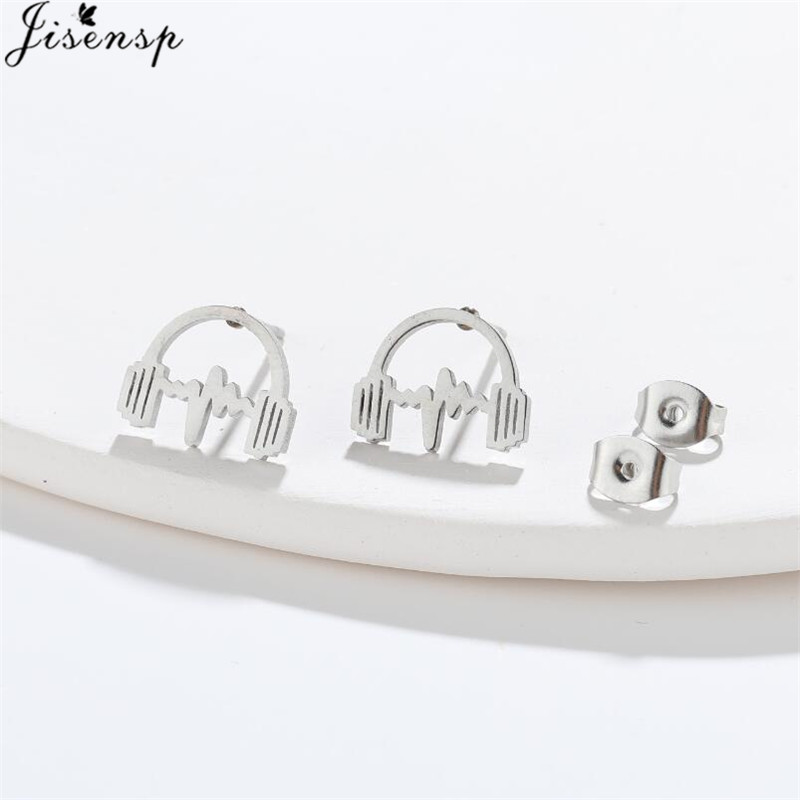 Pendientes de Acero Inoxidable - Musical Instruments Cartoon reseña y precio