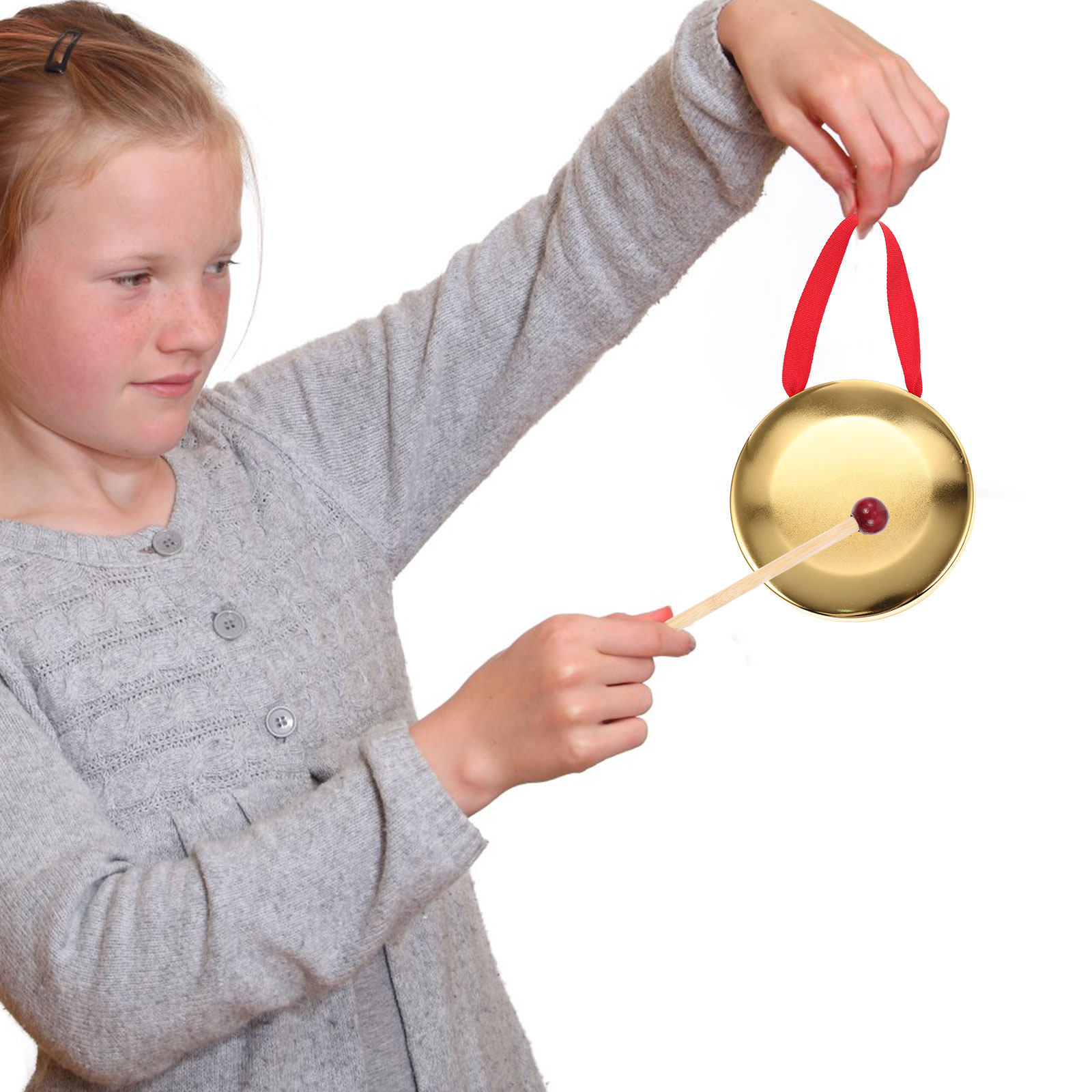 1 Juego de gongs de mano, inst - Musical Instrument Gong reseña y precio