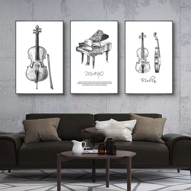 Pintura en lienzo, Kit de tamb - Musical Instrument Photo reseña y precio