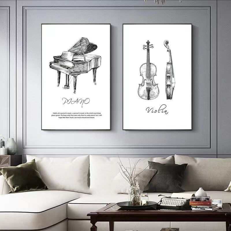 Pintura en lienzo, Kit de tamb - Musical Instrument Photo reseña y precio