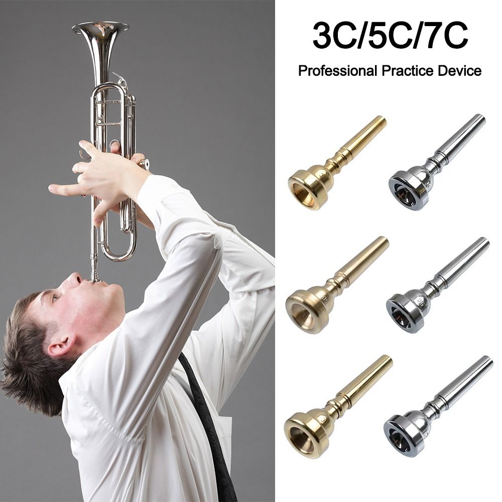 Boquilla de trompeta 3C/5C/7C, - Musical Instrument Fagot reseña y precio