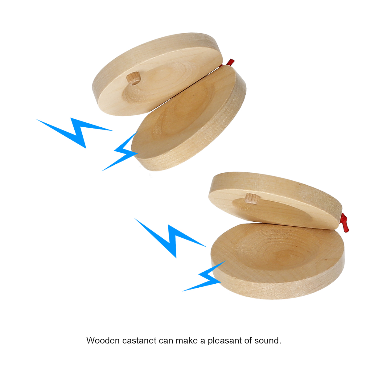 Instrumento musical Par de cas - Musical Instrument Clapper reseña y precio