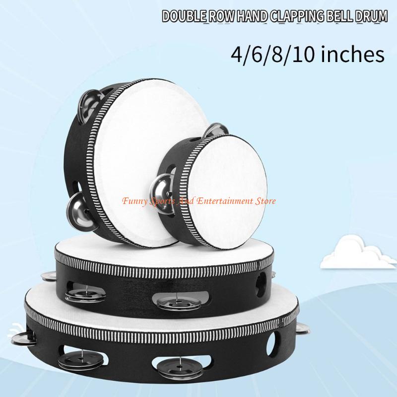 C4DE 4 Uds pandereta doble cam - Musical Instrument Game reseña y precio