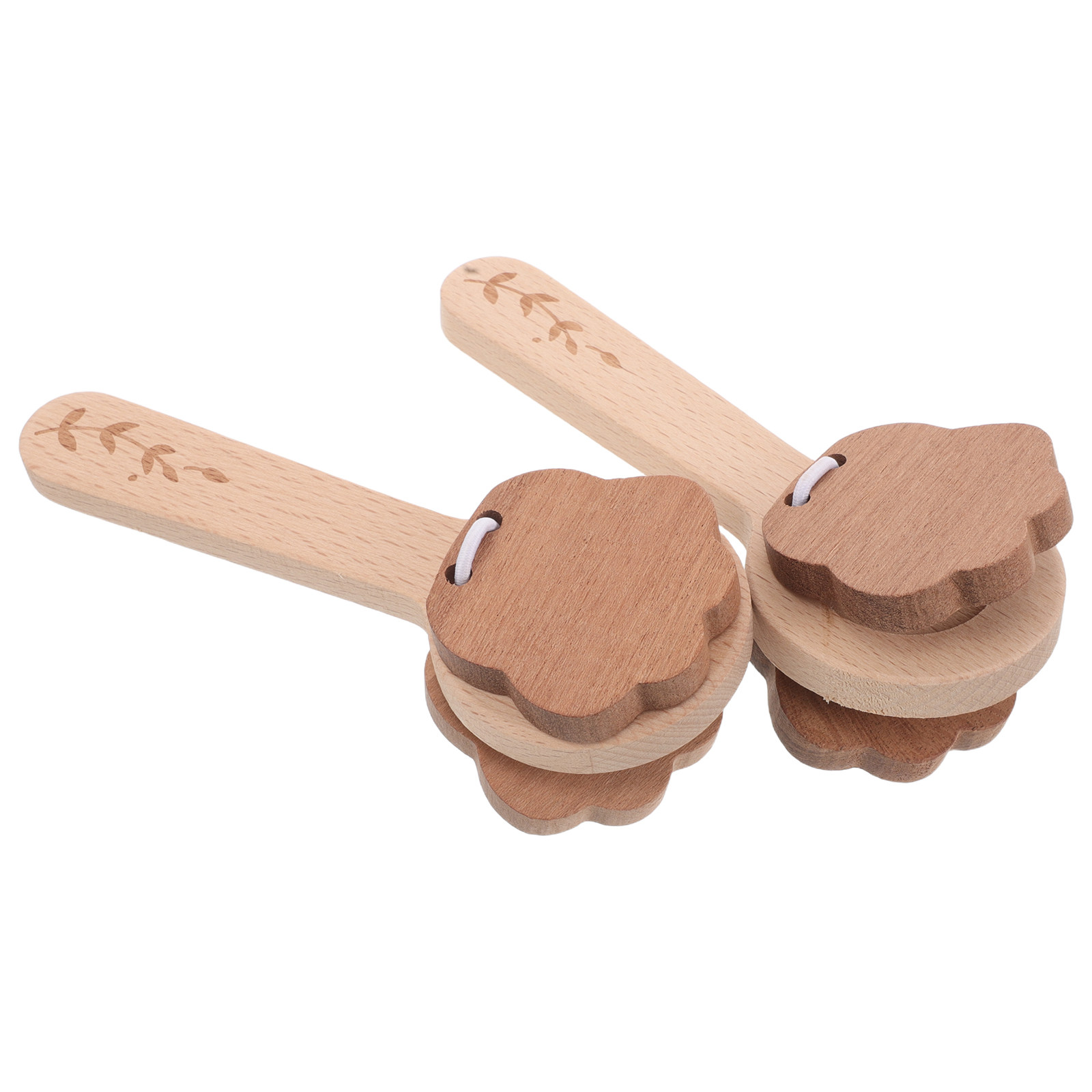 2 Piezas de Castañuelas de Mad - Musical Instrument Clapper reseña y precio