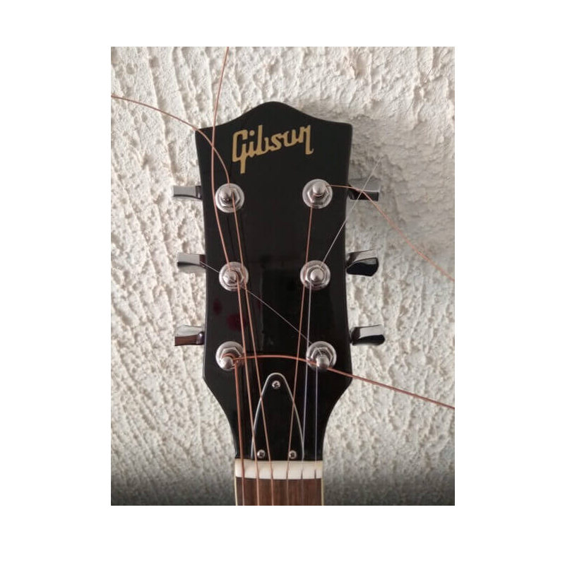 Gibson Logo pegatina vinilo gu - Musical Instrument Logo reseña y precio