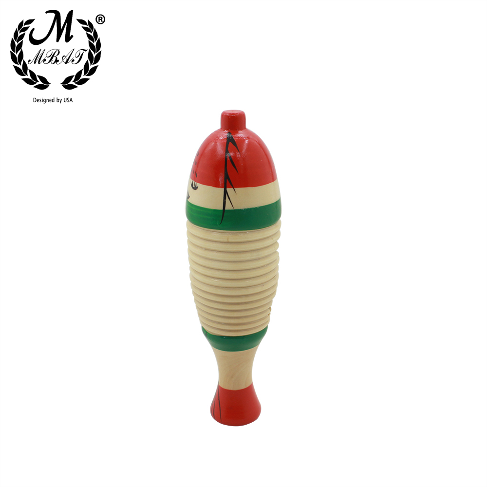 M MBAT-Juguete de pez de mader - Musical Instrument Game reseña y precio