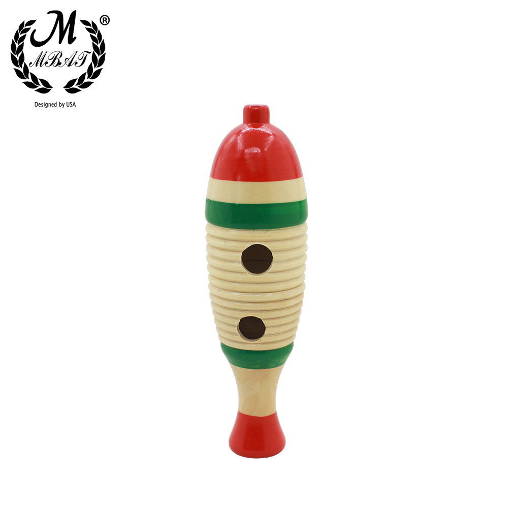 M MBAT-Juguete de pez de mader - Musical Instrument Game reseña y precio