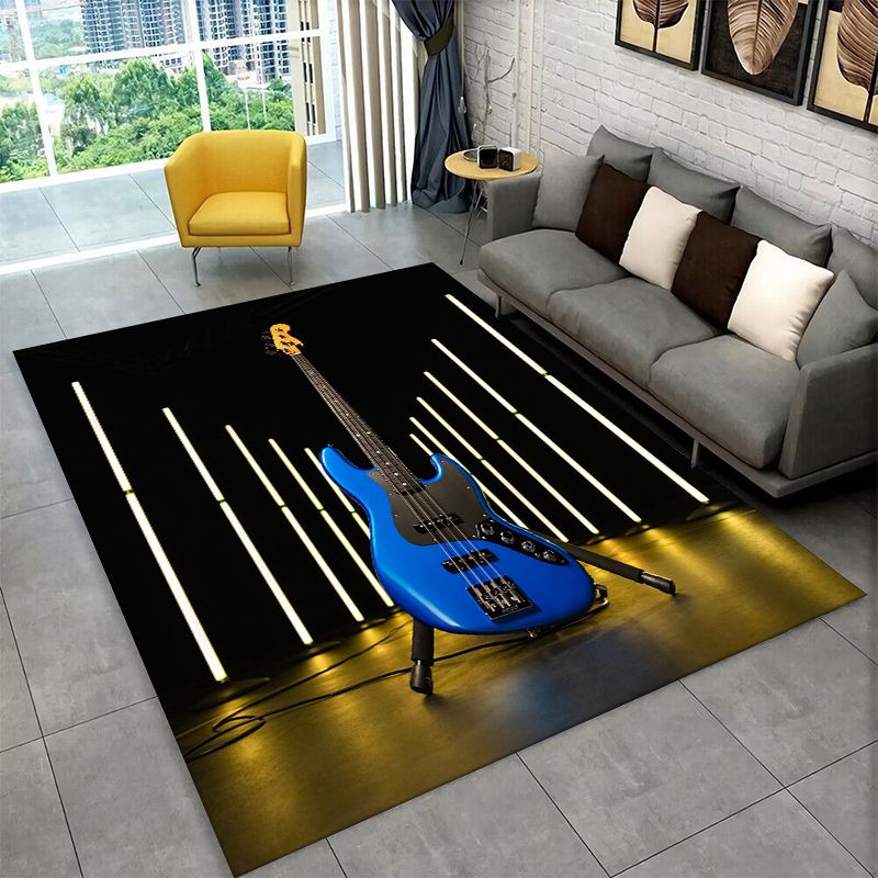 Alfombra Antideslizante con Lo - Musical Instrument Logo reseña y precio