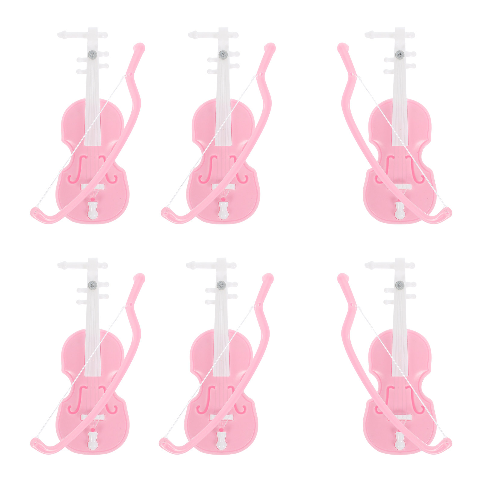 6 piezas de mini violines deco - Musical Instrument Photo reseña y precio