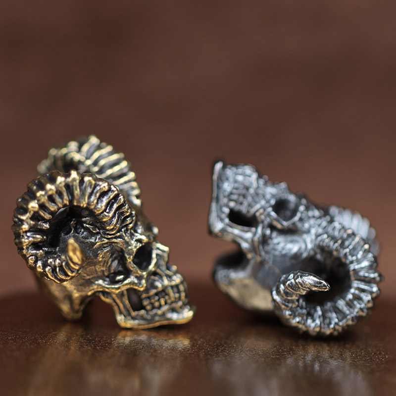 Cuerno de cabra, cabeza de cal - Musical Instrument Jewelry reseña y precio