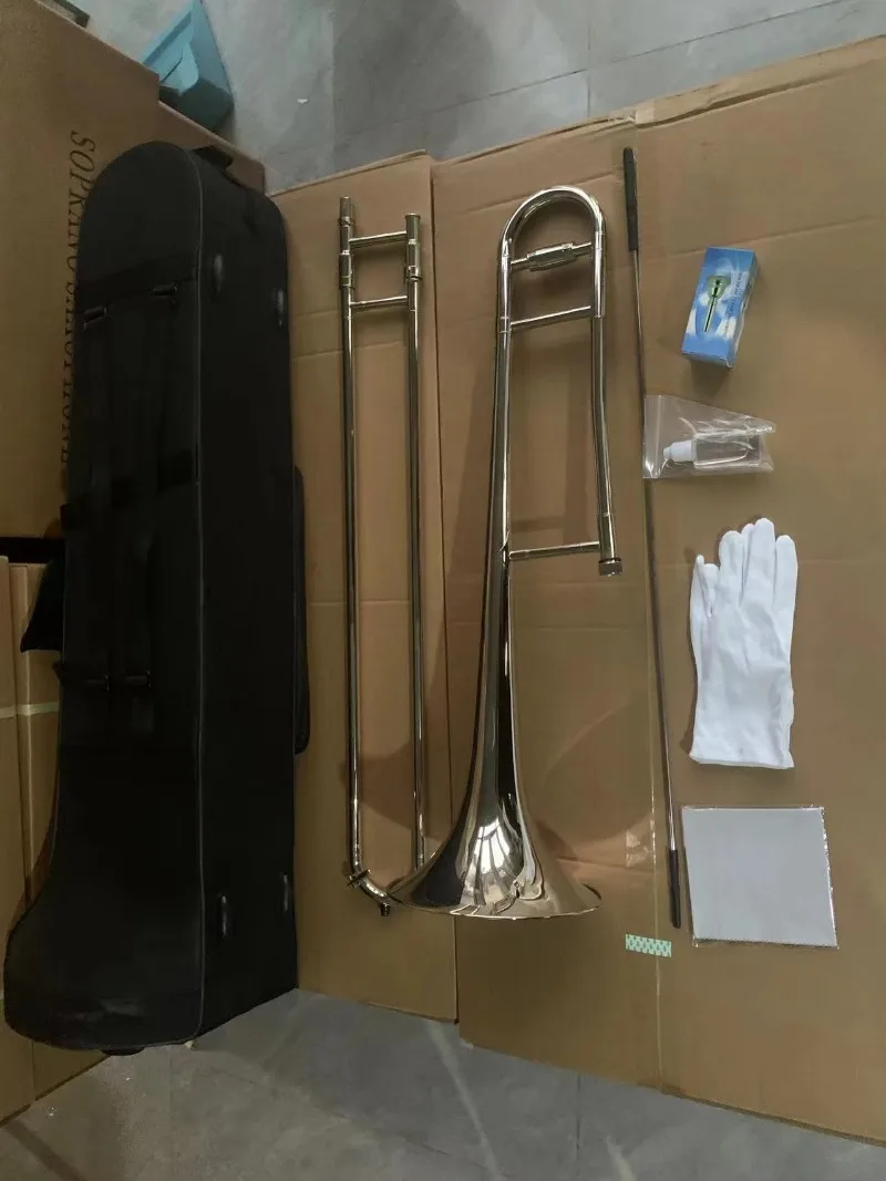 Trombón en Oferta, Múltiples E - Musical Instrument Logo reseña y precio