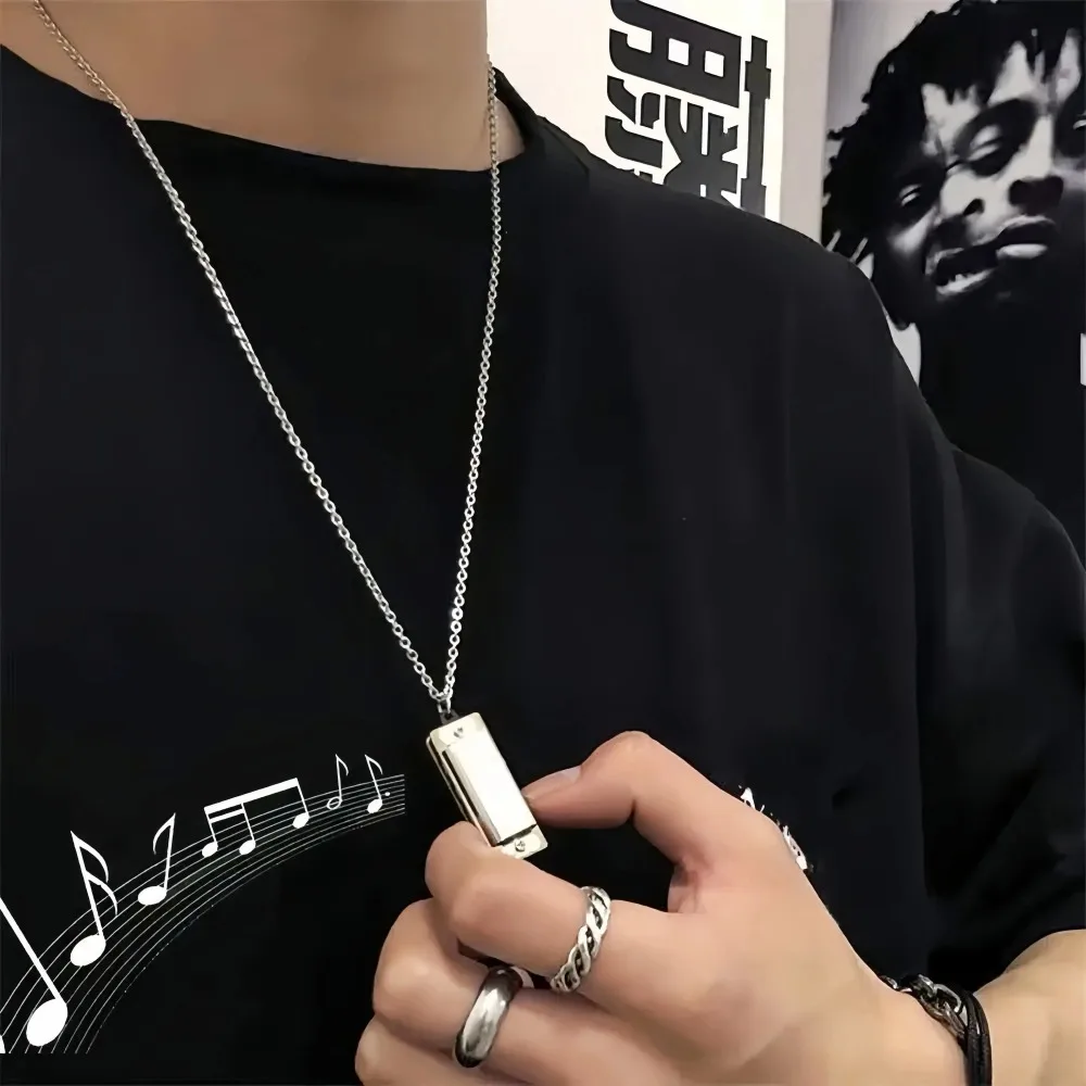 Mini collar de armónica para h - Musical Instrument Blow reseña y precio