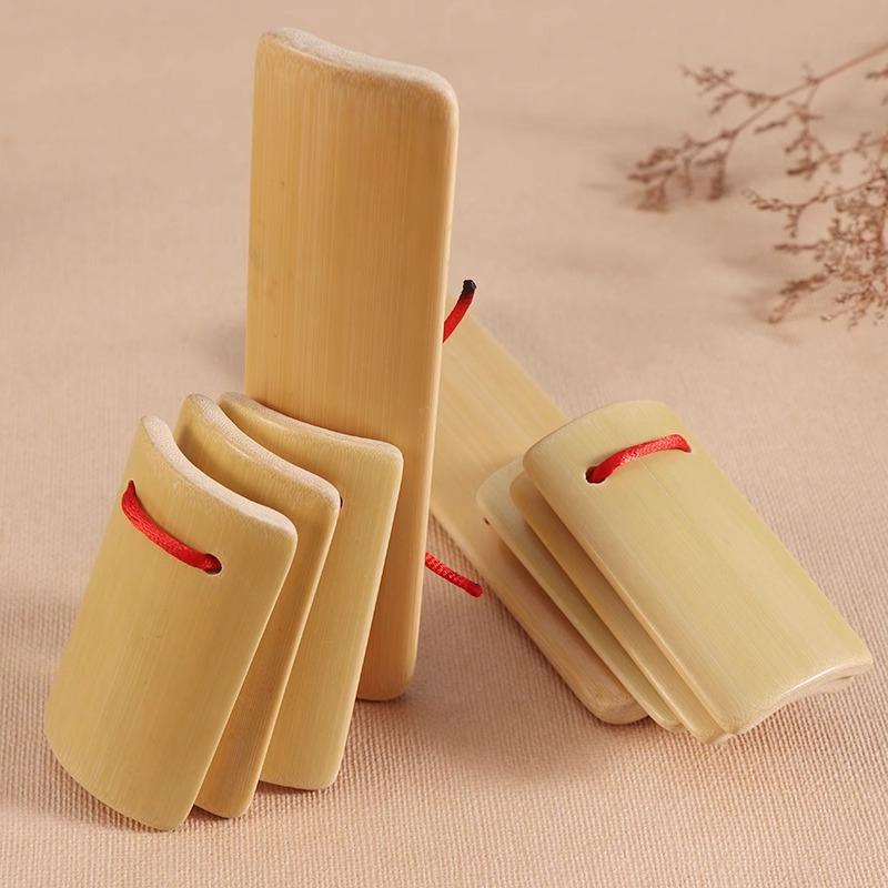 Juguetes de bambú natural para - Musical Instrument Clapper reseña y precio