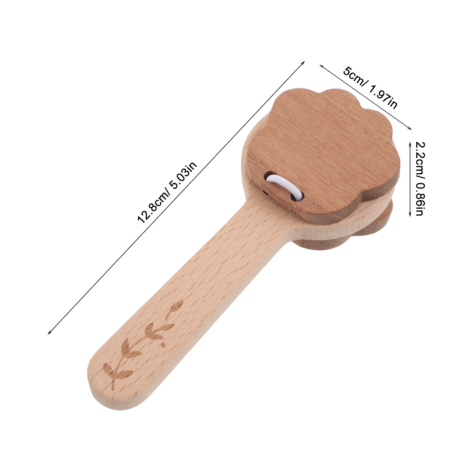 2 Piezas de Castañuelas de Mad - Musical Instrument Clapper reseña y precio