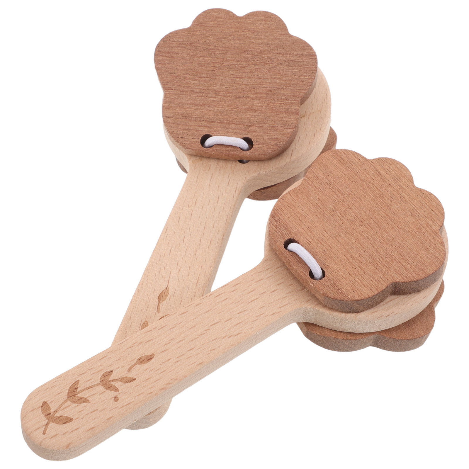 2 Piezas de Castañuelas de Mad - Musical Instrument Clapper reseña y precio