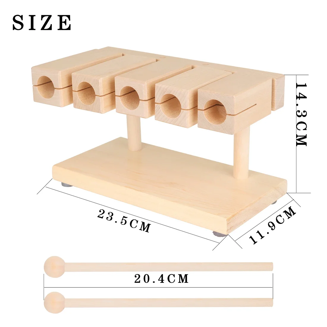 IRIN Orff Clappers, Sonajeros  - Musical Instrument Clapper reseña y precio