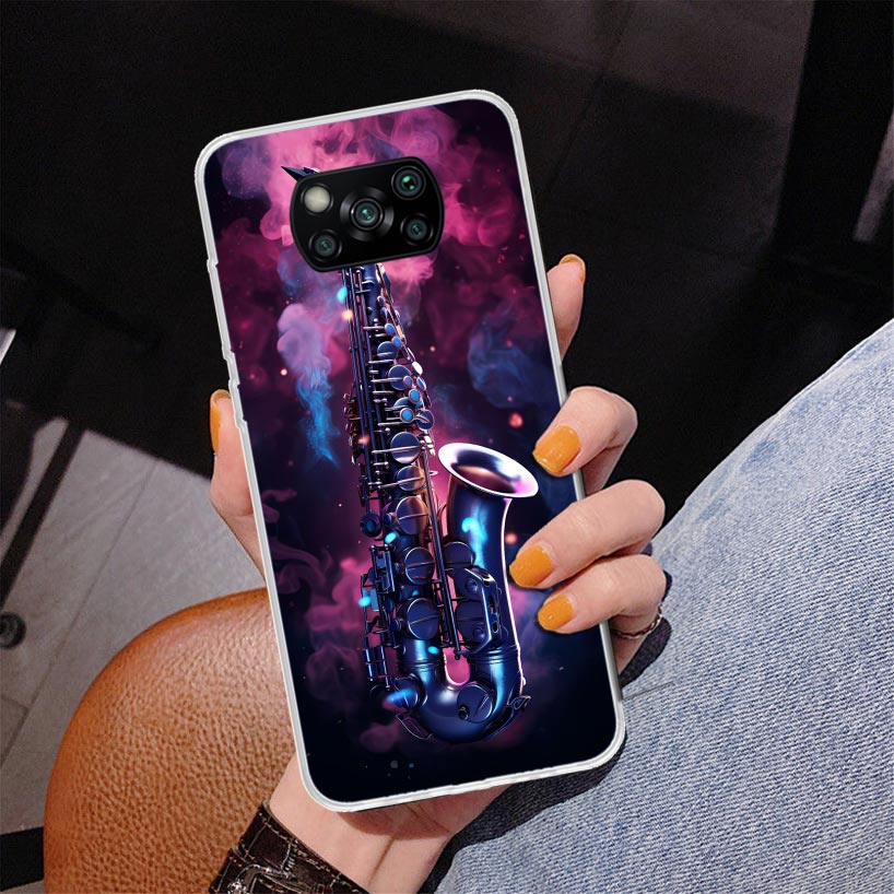 Funda para Teléfono con Diseño - Musical Instrument Logo reseña y precio