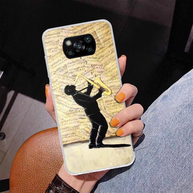 Funda para Teléfono con Diseño - Musical Instrument Logo reseña y precio