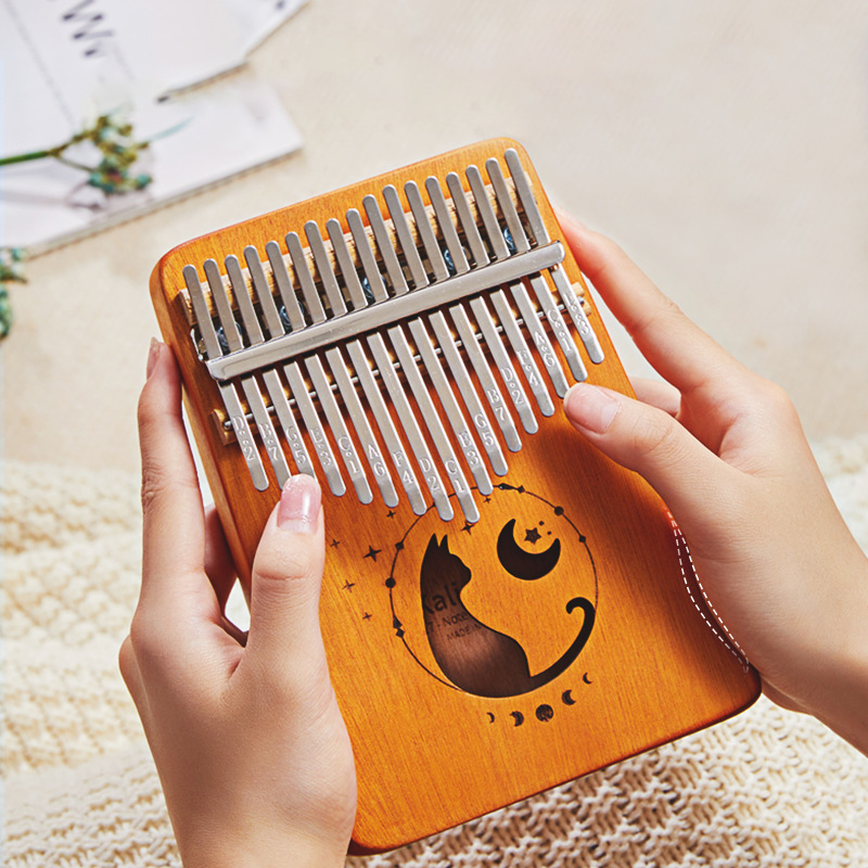 Kalimba de 17 teclas, diseño d - A Musical Instrument With Keys reseña y precio