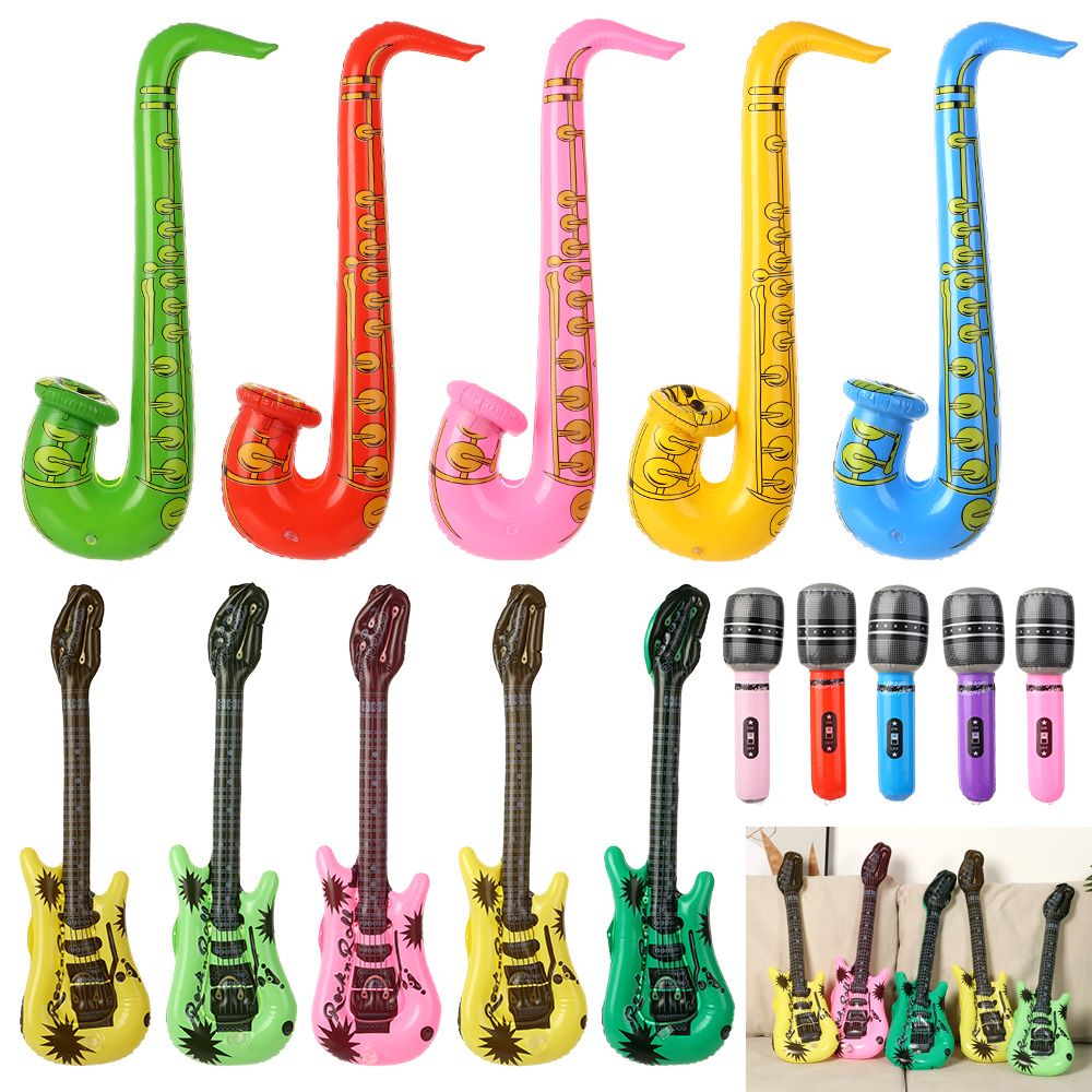 Set de 5 Guitarras, 5 Saxofone - Musical Instrument Blow reseña y precio