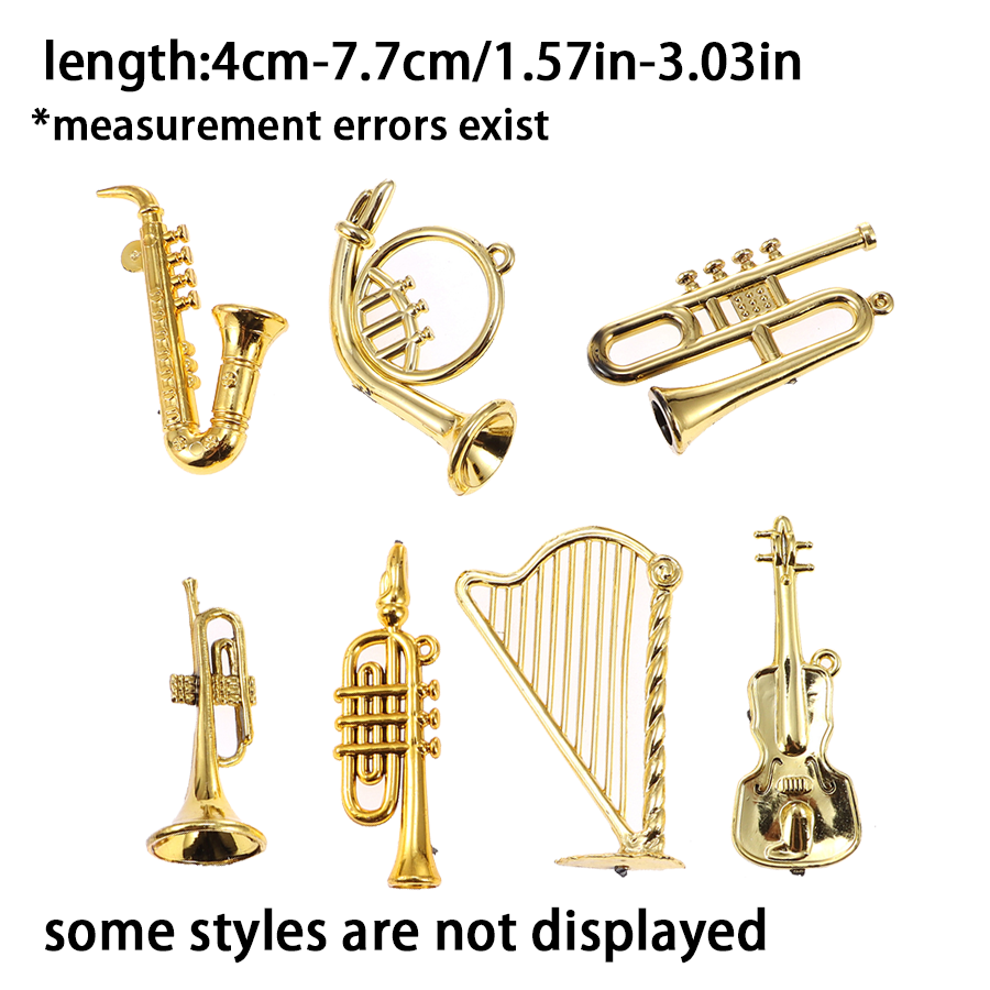 12 piezas de adornos de instru - Musical Instrument Photo reseña y precio